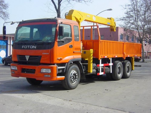 CAMION 6X4 PLATEAU GRUE 280 TX2528